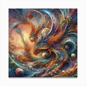 Psychedelic Painting Canvas Print