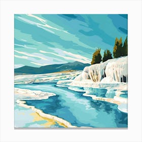 Yellowstone River Canvas Print