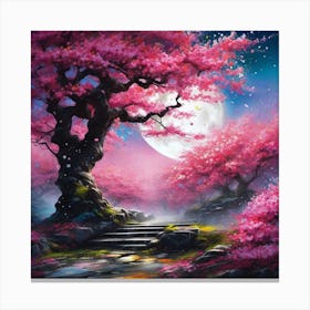 Cherry Blossom Tree 7 Canvas Print