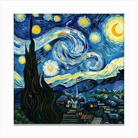 Starry Night Canvas Print