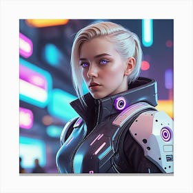 Cyberpunk Canvas Print