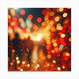 Lights Bokeh Canvas Print