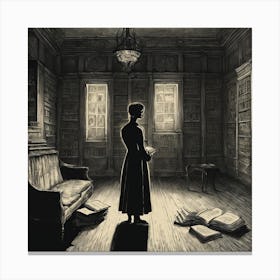 Jane Eyre Canvas Print