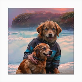 Dog Lovers Canvas Print