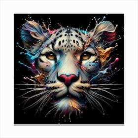 Snow Leopard Canvas Print