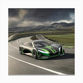 Concept Car Canvas Print