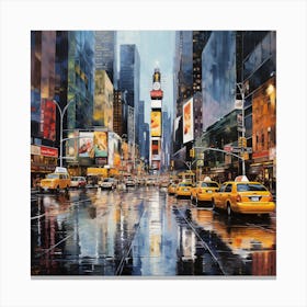 Times Square 2 Canvas Print