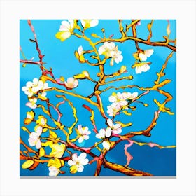 Almond Blossom (2) Canvas Print