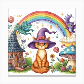 Witches And Wizards 1 Canvas Print