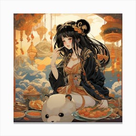 Chinese Girl 1 Canvas Print