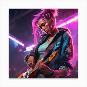 Cyberpunk 2077 Canvas Print