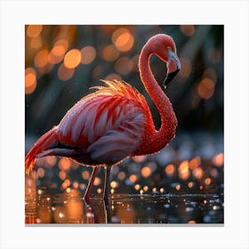 Flamingo 8 Canvas Print