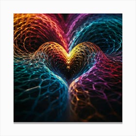 Heart Of Light Canvas Print