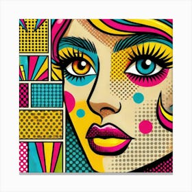 Pop Art 5 Canvas Print