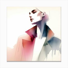 Fashion Illustration 4 Canvas Print