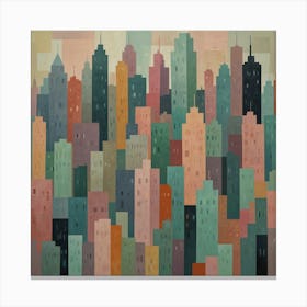 Cityscape 45 Canvas Print