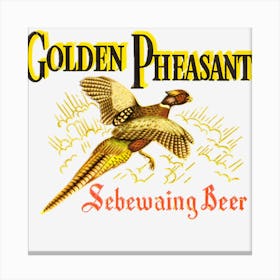 Golden Pheasant Canvas Print