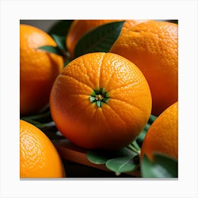 Oranges Canvas Print