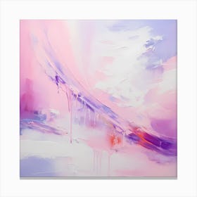 Whispers of White: Ethereal Elegance Canvas Print