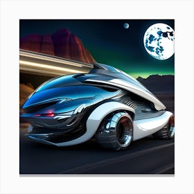 Futuristic Car 16 Canvas Print