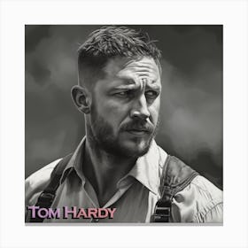 Tom Hardy 3 Canvas Print