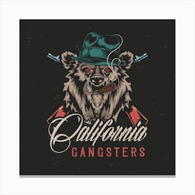 California Gangsters Canvas Print