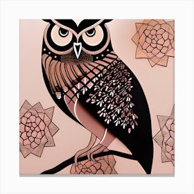 Pretty Owl Canvas Print