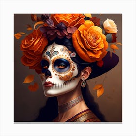 Day Of The Dead 07 Canvas Print