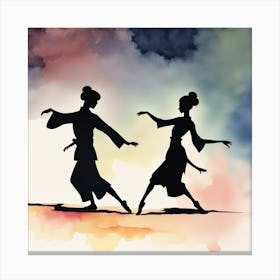 Dancers Canvas Print