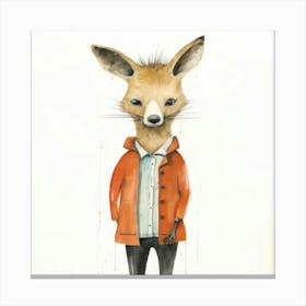 Cute Fox 3 Canvas Print