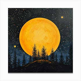 Full Moon 7 Canvas Print