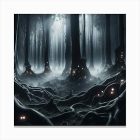 Dark Forest 87 Canvas Print