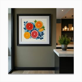 Oranges And Lemons Canvas Print