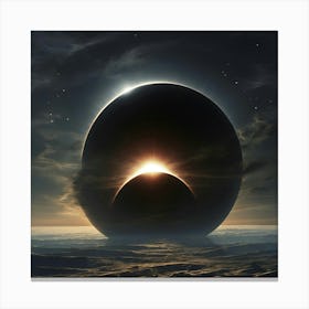 Default Total Clipse 0 (1) (1) Canvas Print