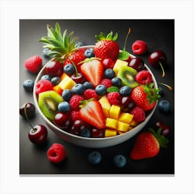 Fruit Salad Canvas Print