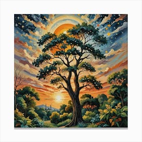 Tree Of Life 16 Canvas Print