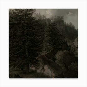 Rocky Landscape Canvas Print