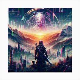 Cyborg 3 Canvas Print