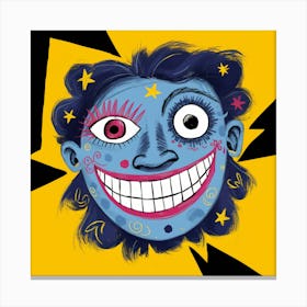 Clown'S Face Canvas Print