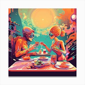 Psychedelic Art Canvas Print