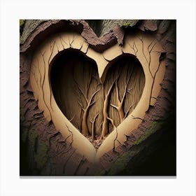 Heart Of The Forest Canvas Print