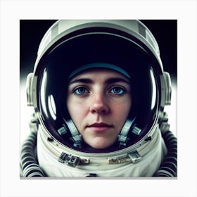 Portrait Of An Astronaut Canvas Print