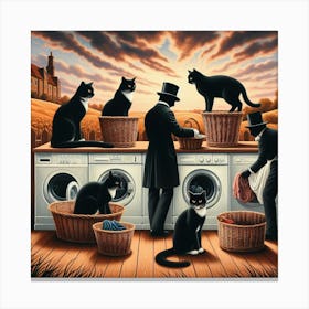 Laundry Day 4 Canvas Print