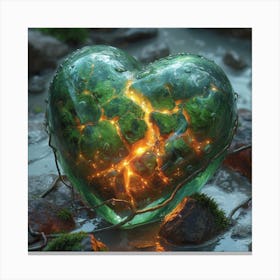 Heart Of Stone 2 Canvas Print