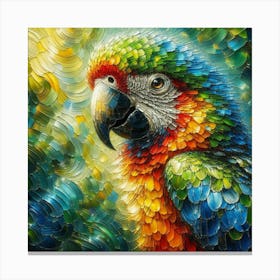 Parrot of Amazon parrot 2 Canvas Print