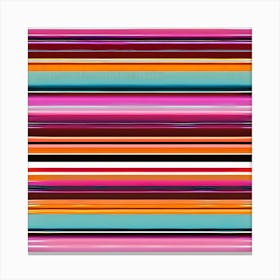 Colorful Stripes Canvas Print