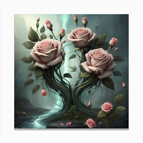 Celebrates The Theme Of Unity With Nature Canvas Print