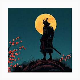 Samurai Canvas Print