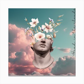 Head In The Clouds Art Print Canvas Print