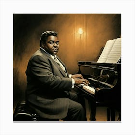 Fats Domino Canvas Print